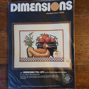 Dimensions Counted Cross Stitch Kit - Americana Still Life